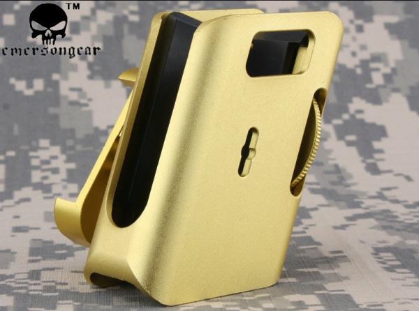 G Emerson IPSC Aluminum Magazine Pouch CNC BD6278B ( Yellow )